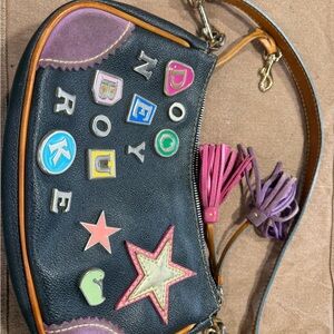 Y2k Dooney & Bourke Lindsey Lohan charm purse